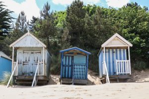 Beach huts on Wells beach 
