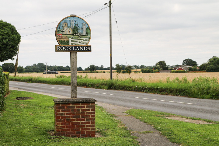 Rocklands village sign