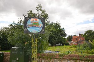 Lyng village sign 